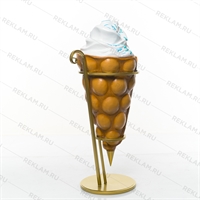 рекламная фигура в металлической подставке рекламная фигура в металлической подставке