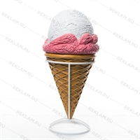 фигура в металлической подставке