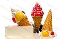 Муляж Мороженого в рожке - фото 48208