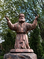 Фигура Серафим Саровский US09042 стеклопластик - фото 48259