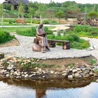 Фигура Св.Симеон Верхотурский стеклопластик - фото 48288