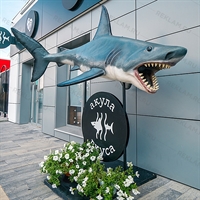 Рекламная фигура подвесная для океанариума Акула U09171-П стеклопластик - фото 48302