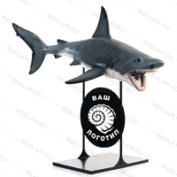 Рекламная фигура подвесная для океанариума Акула U09171-П стеклопластик - фото 48305