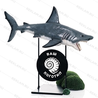 Рекламная фигура подвесная для океанариума Акула U09171-П стеклопластик - фото 48309