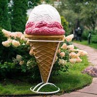 мороженое в рожке