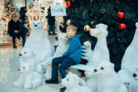 новогодние фигуры медвежат