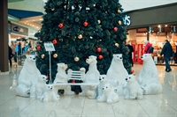 новогодняя фигура медвежонок