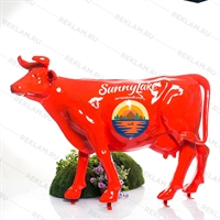 корова для рекламы