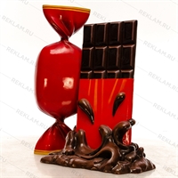 Рекламная фигура Дубайский Шоколад U08964-1 h 122 см - фото 48963 Рекламная фигура Дубайский Шоколад U08964-1 h 122 см - фото 48963