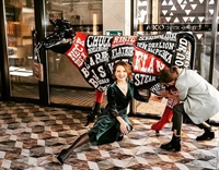 Рекламная фигура корова "Мясная", фибергласс - фото 49076