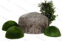 Крышка септика Валун Моераки, стеклопластик, d 125 см. - фото 49127