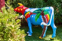 Рекламная фигура корова "Пальма", пластик - фото 49158