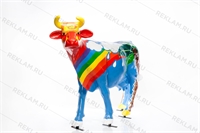 Рекламная фигура корова "Пальма", пластик - фото 49160