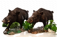 Фигура Кабан, пластик, 113 см.  - фото 49256