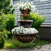 трёхъярусный вазон трёхъярусный вазон