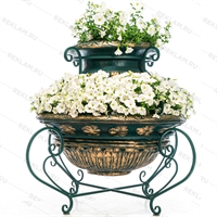 двухъярусный вазон