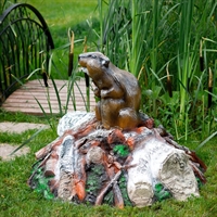 Крышка для септика Бобёр на запруде F07095 стеклопластик, ширина 92 см - фото 49664