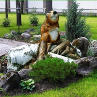 Крышка для септика Бобёр на запруде F07095 стеклопластик, ширина 92 см - фото 49668