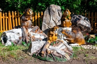 Крышка для септика Бобёр на запруде F07095 стеклопластик, ширина 92 см - фото 49674