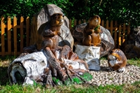 Крышка для септика Бобёр на запруде F07095 стеклопластик, ширина 92 см - фото 49675