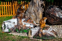 Крышка для септика Бобёр на запруде F07095 стеклопластик, ширина 92 см - фото 49676