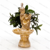 Садово-парковый фонтан  Девушка F03080 высота 100 см - фото 49711