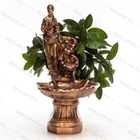 Садово-парковый фонтан  Девушка F03080 высота 100 см - фото 49712