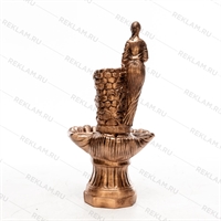 Садово-парковый фонтан  Девушка F03080 высота 100 см - фото 49720