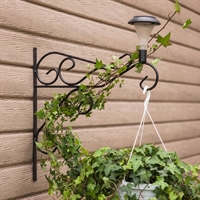 Кронштейн настенный для цветов с фонарем - фото 49769