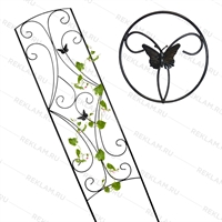 Шпалера с бабочками для вьющихся садовых растений 57-011 h=150 см - фото 49789