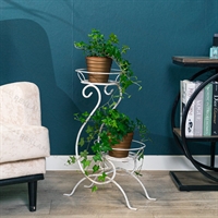 Подставка из металла на 2 цветка - фото 50059