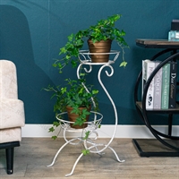 Подставка из металла на 2 цветка - фото 50060