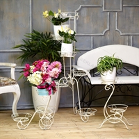 Подставка из металла на 2 цветка - фото 50070