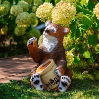 Фигурка Медведь с бочонком - фото 50188