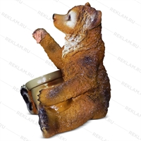 Фигурка Медведь с бочонком - фото 50195