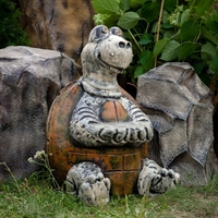 Лавка детская Черепахи U07524 стеклопластик и дерево - фото 50285