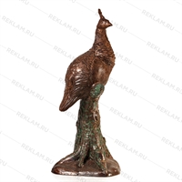 Парковая скульптура Павлиниха US07582 стеклопластик h=130 см - фото 50390