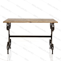 Стол для дачи разборный 881-61R металл и дерево - фото 50413