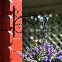 Кронштейн для цветов настенный 52-004 металлический - фото 50458