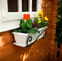 Кронштейн для балконных ящиков Волна 51-038 металл - фото 50496