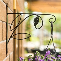 Кронштейн настенный для подвесного кашпо металл 52-033 - фото 50525