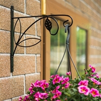 Кронштейн настенный для подвесного кашпо металл 52-033 - фото 50527