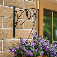 Кронштейн настенный для подвесного кашпо металл 52-033 - фото 50529