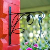 Кронштейн настенный для подвесного кашпо металл 52-033 - фото 50532