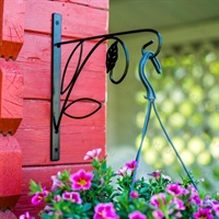 Кронштейн настенный для подвесного кашпо металл 52-033 - фото 50534