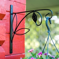 Кронштейн настенный для подвесного кашпо металл 52-033 - фото 50537