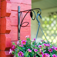 Кронштейн настенный для подвесного кашпо металл 52-033 - фото 50538