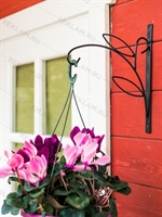 Кронштейн для цветов настенный 52-038 металлический - фото 50541