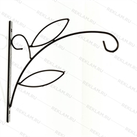 Кронштейн для цветов настенный 52-038 металлический - фото 50543