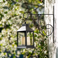 Кронштейн настенный садовый из металла - фото 50548